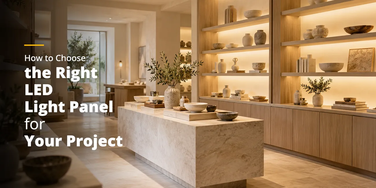 How to Choose the Right LED Light Panel for Your Project