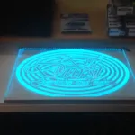 Glass LED Light Guide Panel